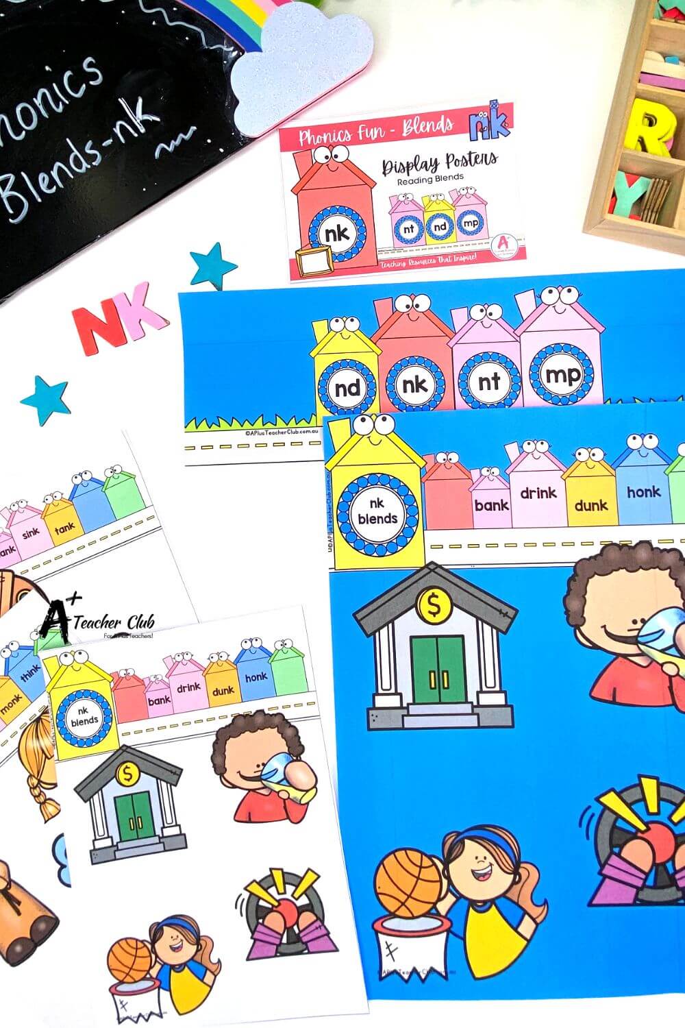 nk Consonant Blends Posters