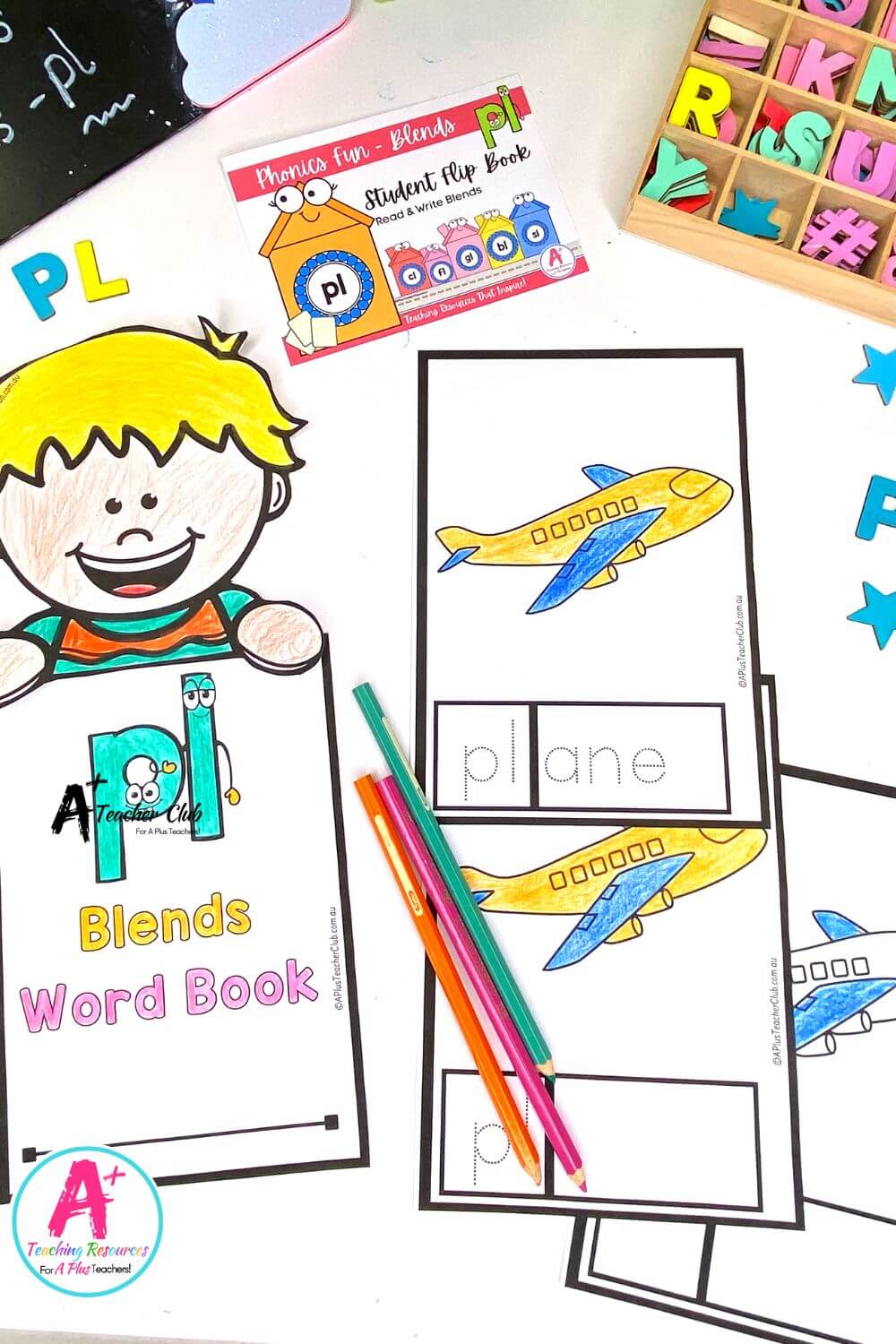 pl Consonant My Blends Student Book