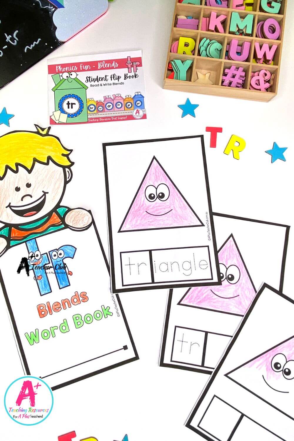 tr Consonant My Blends Student Book