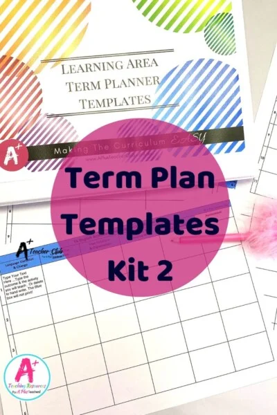 Year 1 Forward Planning Term Plan Templates