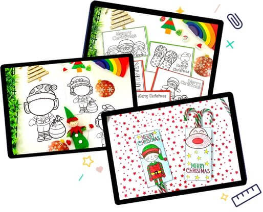 Christmas Colouring {Printables For Kids}