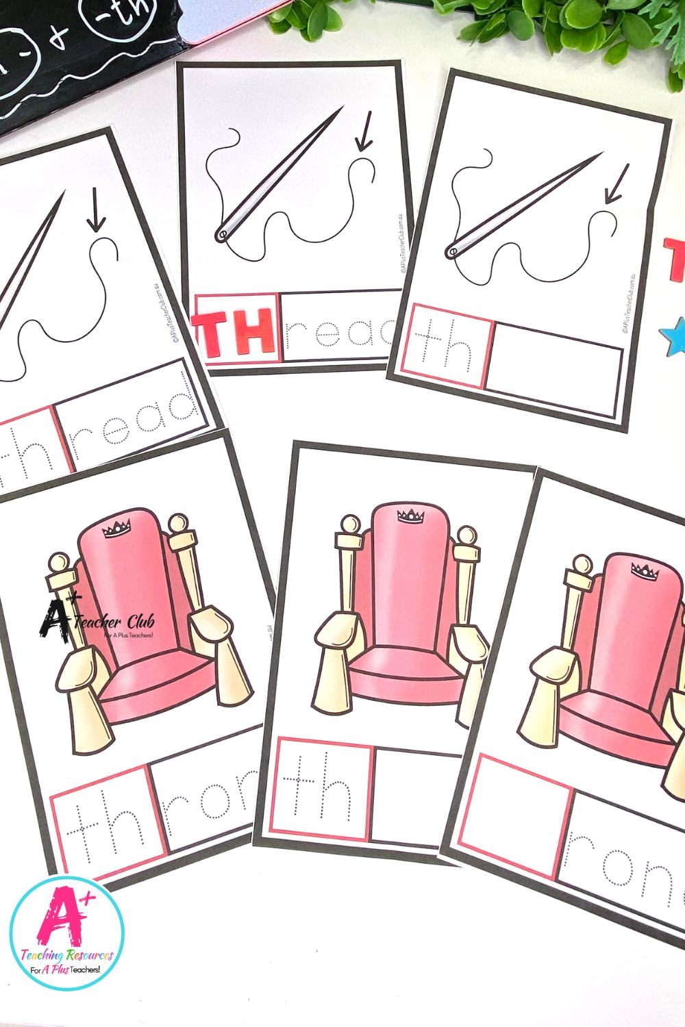 Initial th Digraph Activities Flashcards