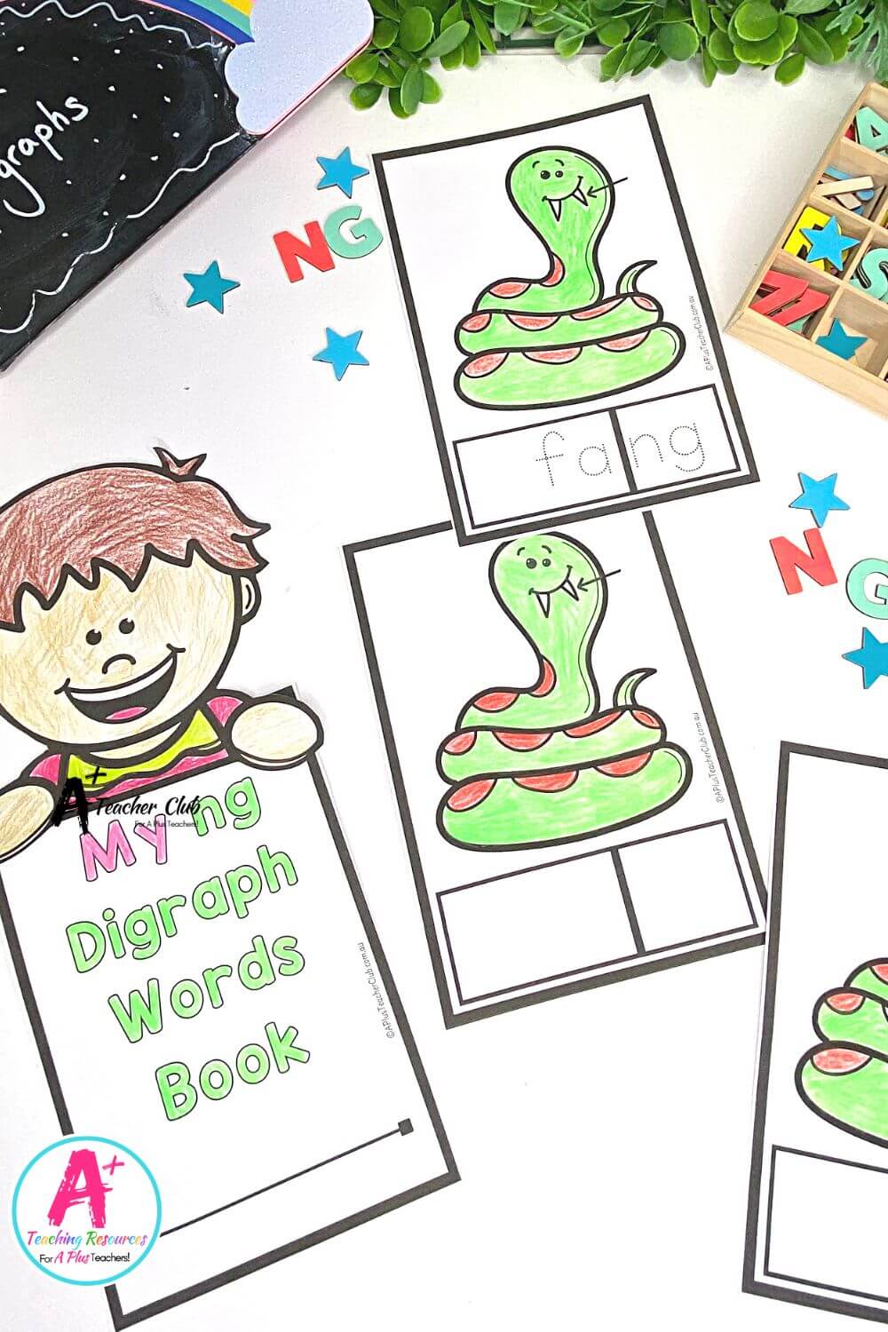 ng Vowel Digraph Activities Student Book