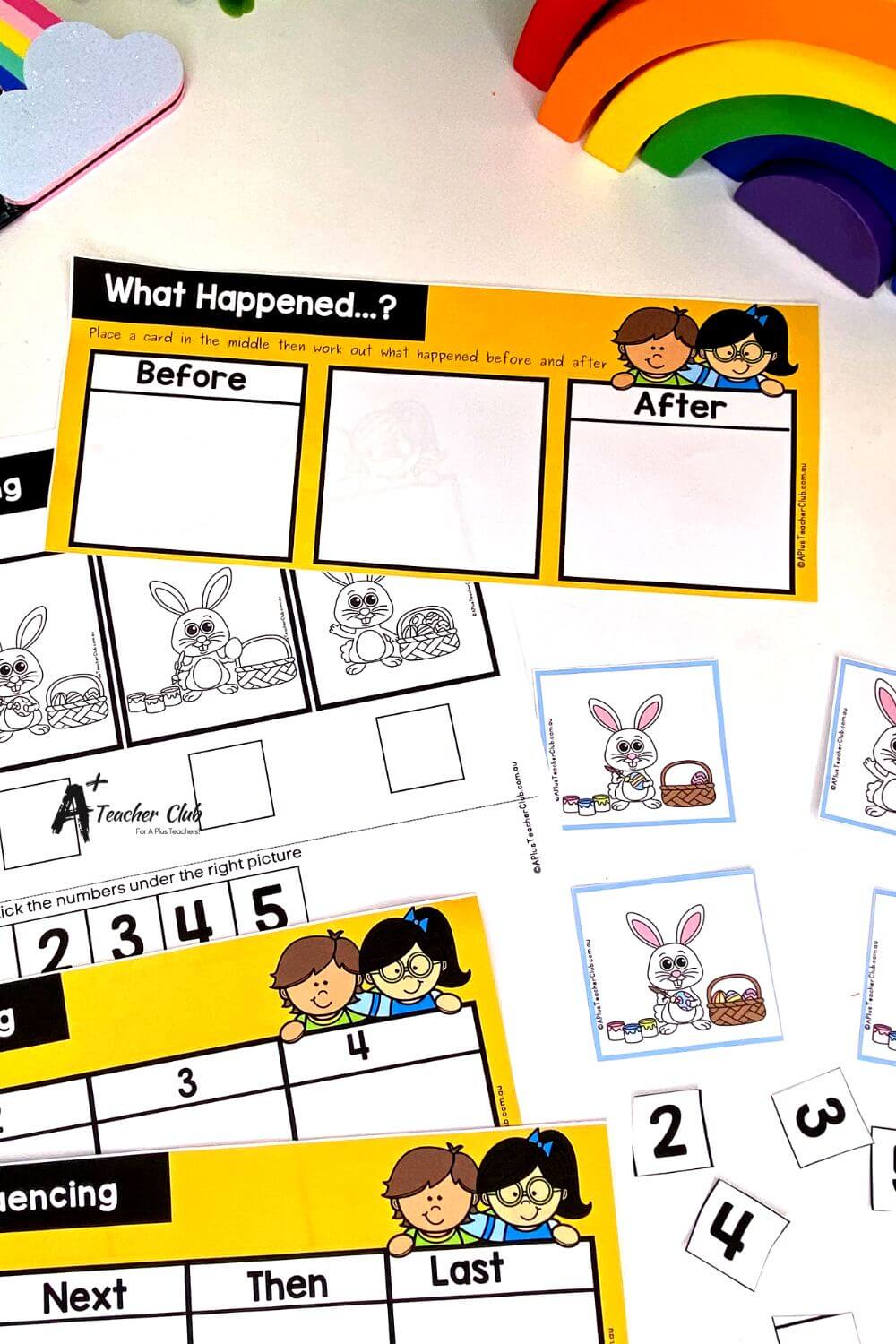 Easter Maths Sequencing Activities