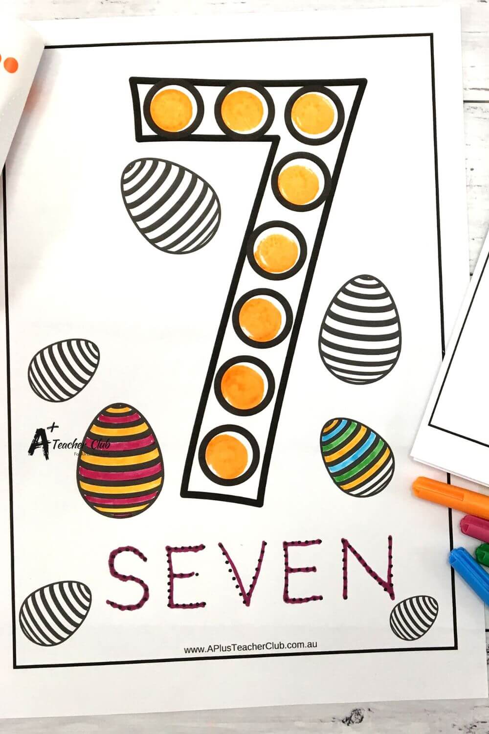 Easter Maths Number Templates 0-10