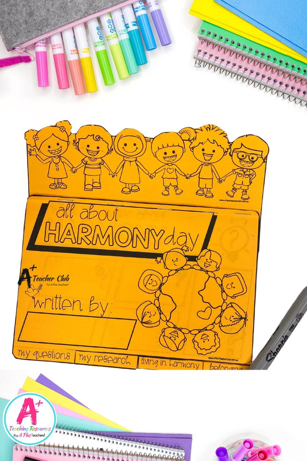 Harmony Day Flap Book