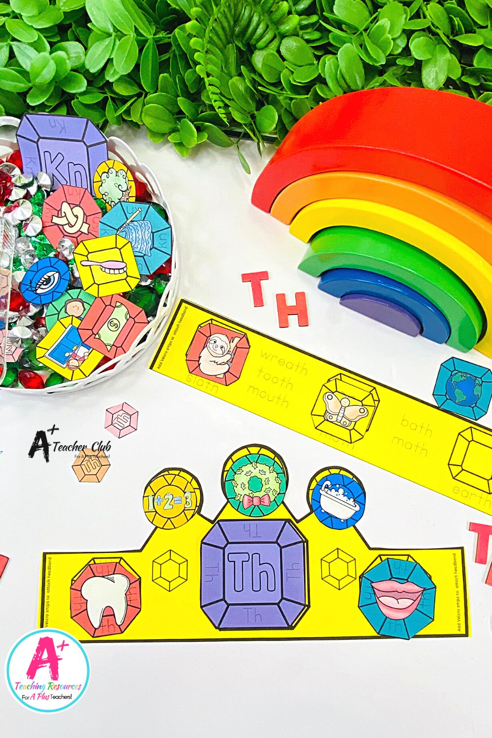 Initial th Digraph Activities Crown Craft