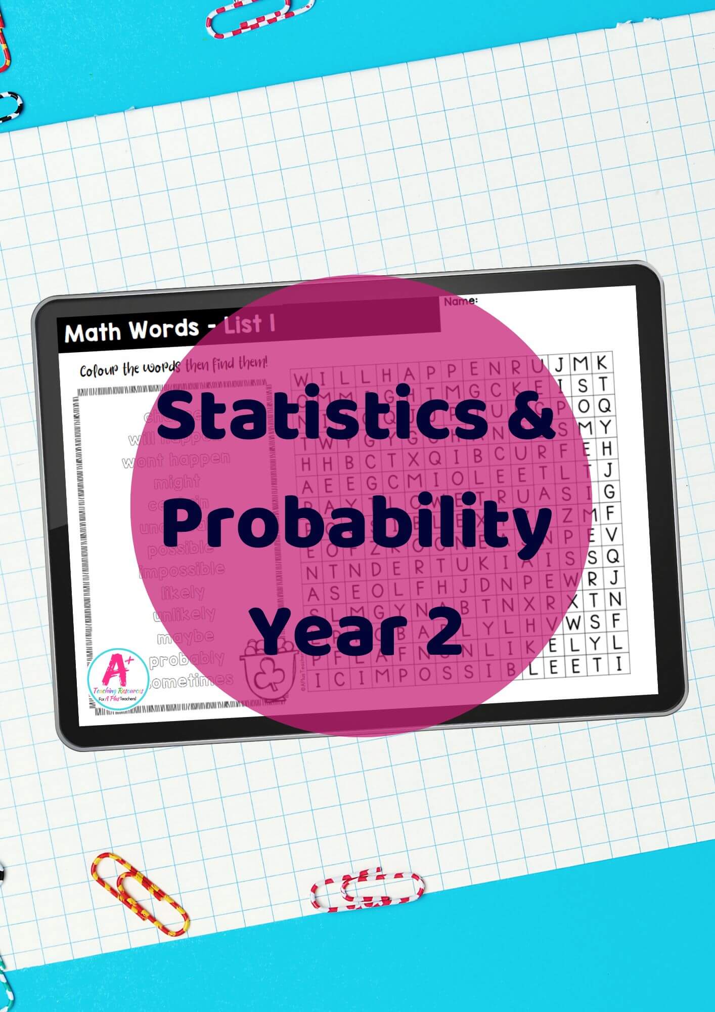 Statistics & Probability POWERPOINT - Year 2