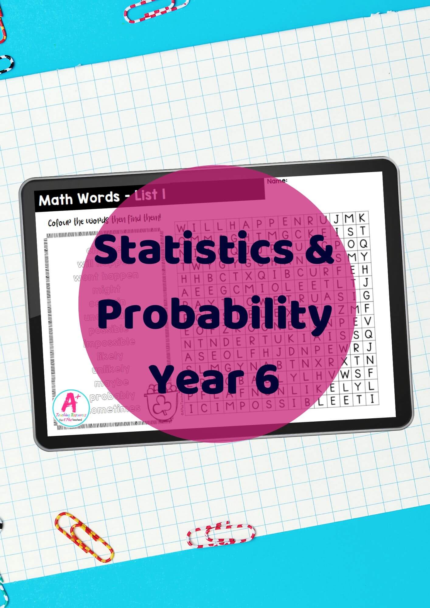 Statistics & Probability POWERPOINT - Year 6