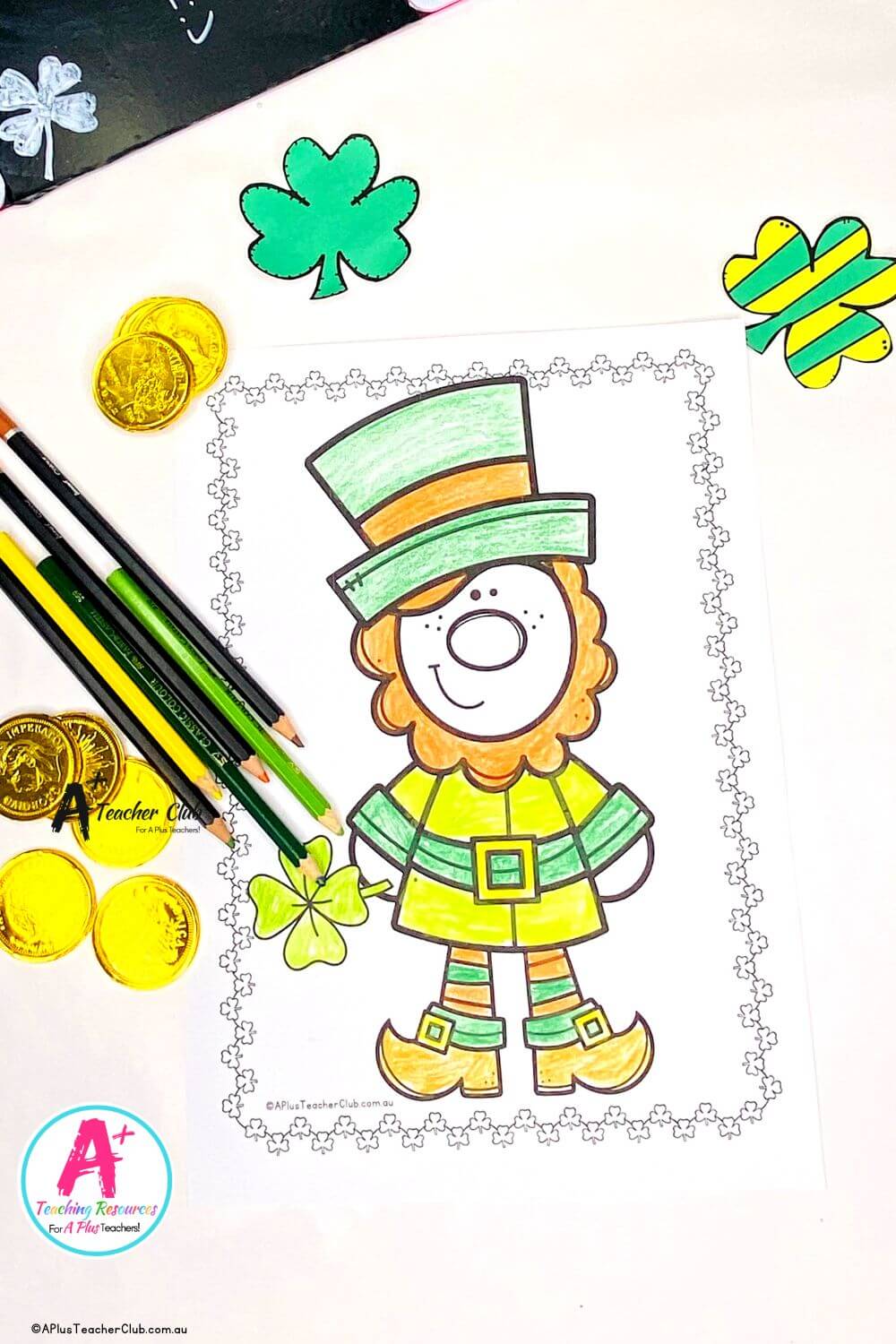 St Patricks Day Colouring Pages