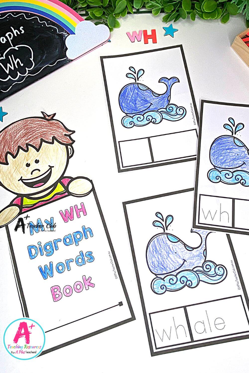 Initial wh Digraph Activities Student Book
