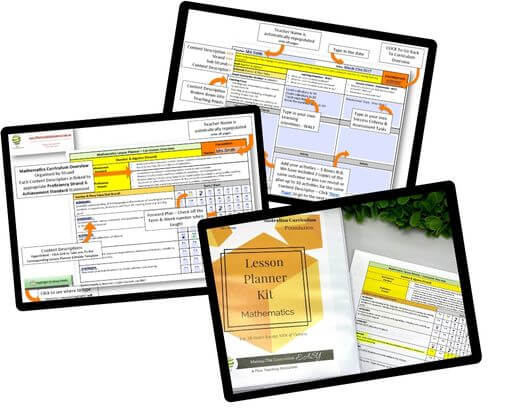 Maths Lesson Plan Templates