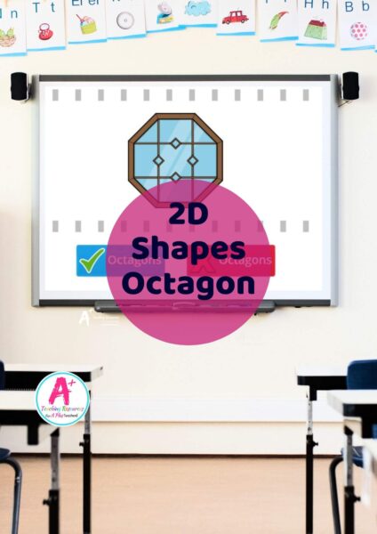 2D Shapes Games Sorting Octagons
