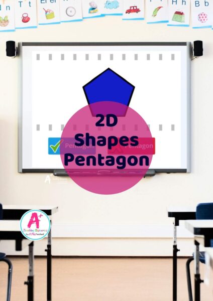 2D Shapes Games Sorting Pentagons