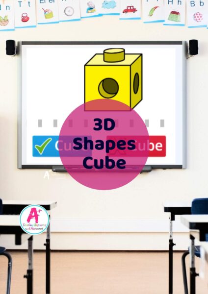 3D Shapes Online Games Sorting Cubes