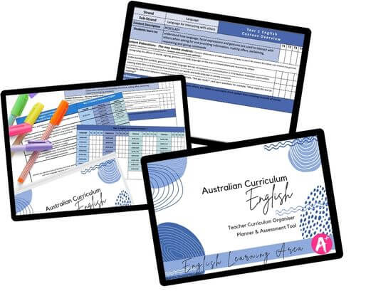 English - Teacher Planners Australia