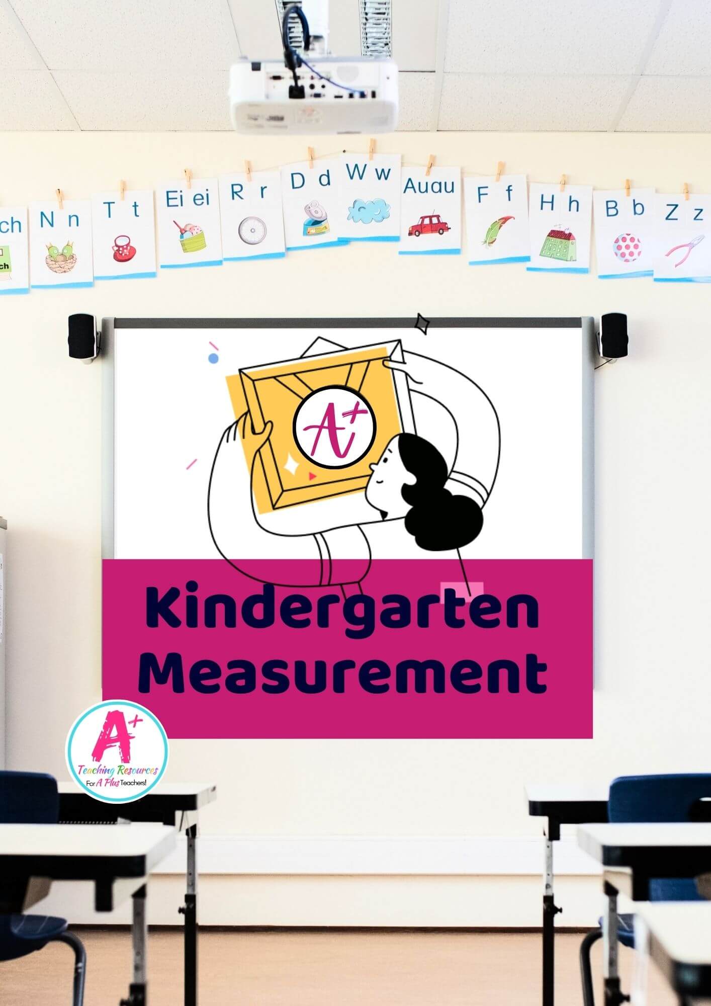 Back to School Cube Measuring Non-Standard Measurement for Preschool and  Kinder