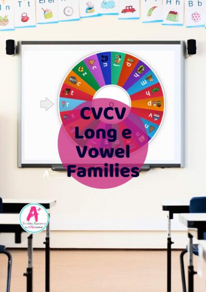 CVCV Long e Family Interactive Whiteboard Game