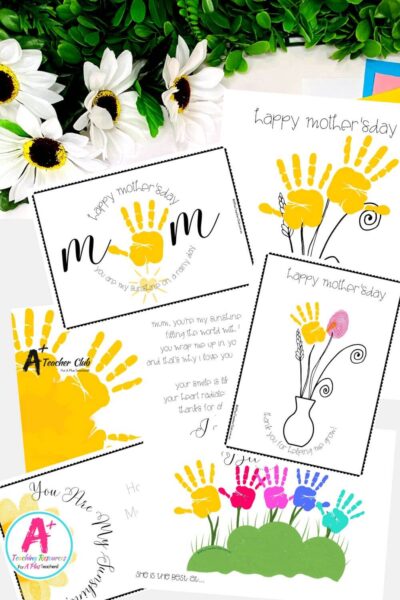 Free Mother's Day Handprint Activities