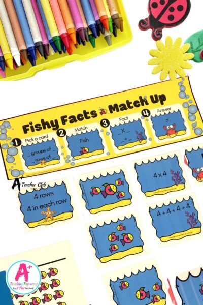 Fact Fluency - Fishy Facts Match Up