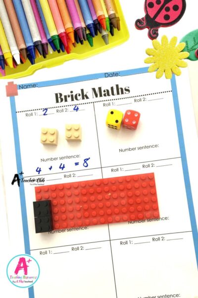 Arrays Activities - Lego Brick Template
