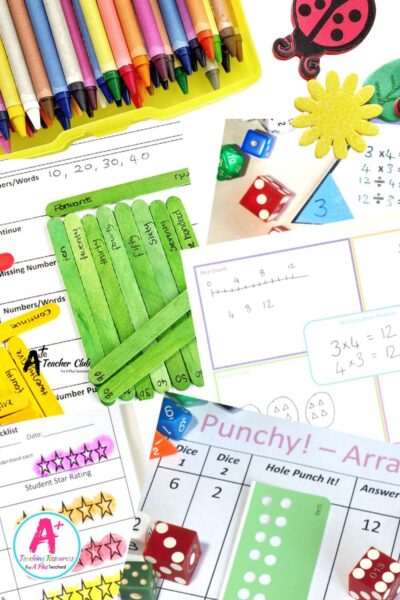 Arrays Activities -  Math Centres Kit