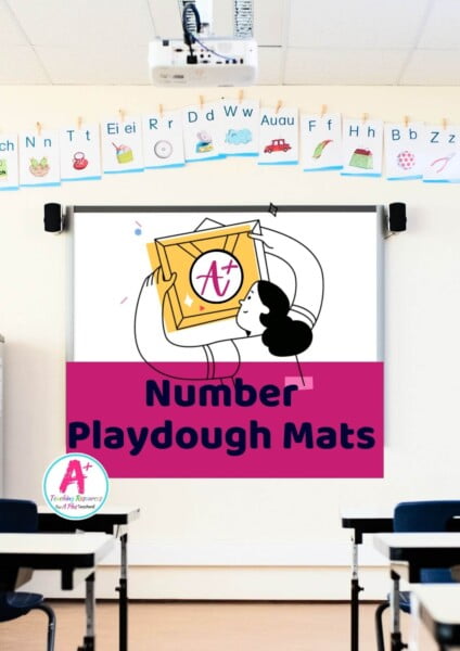 Number Playdough Mats