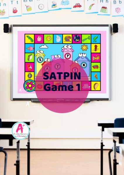 SATPIN Fun Phonics Activities {Game 1}