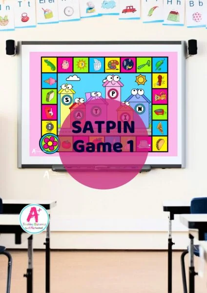 SATPIN Fun Phonics Activities {Game 1}