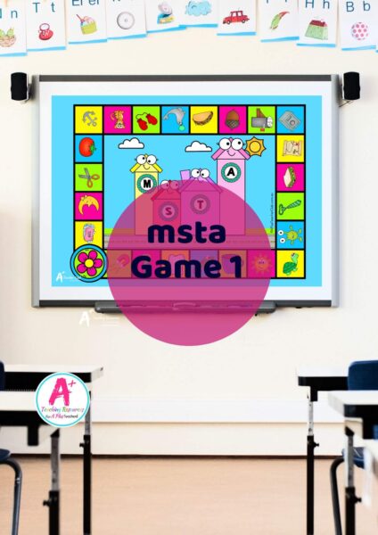 MSTA Fun Phonics Activities {Game 1}