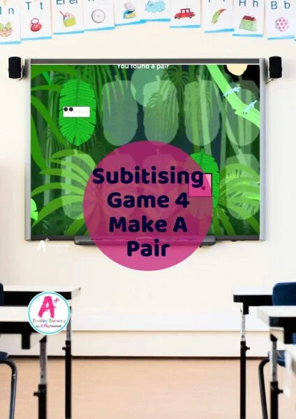 Online Subitising Matching game 1-6