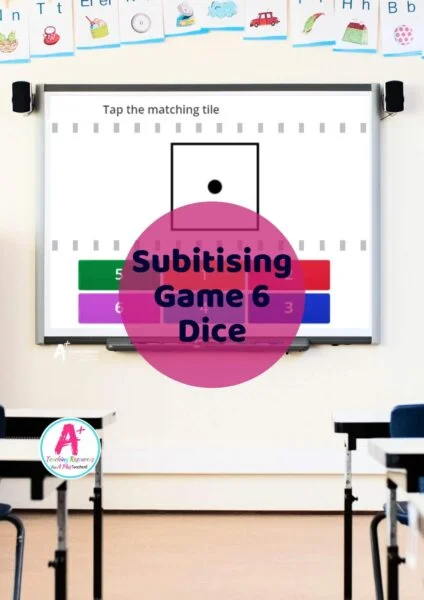 Dot Dice Subitising & Ten Frames 1-6