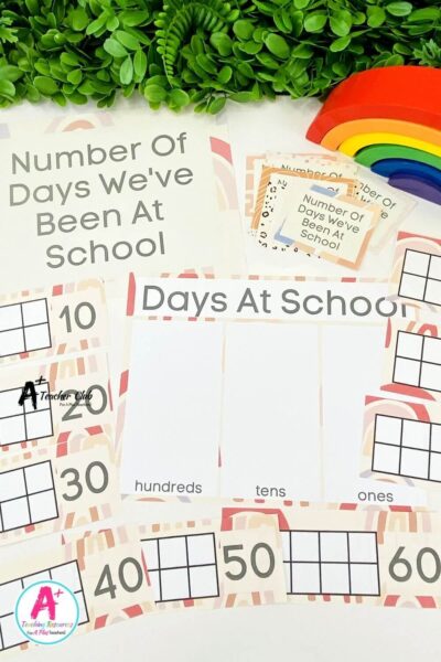 Boho Classroom Decor 100 Days At School Display