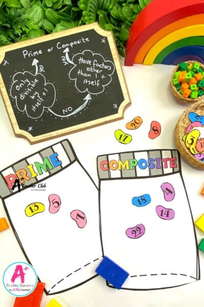 Properties of Numbers Prime Numbers Game - Jellybeans