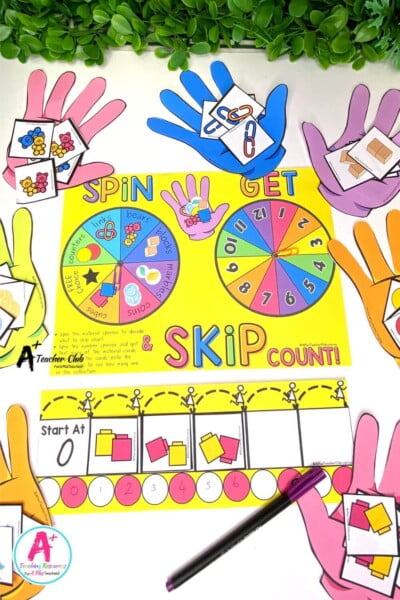 Skip Count By 10 Get & Count Game