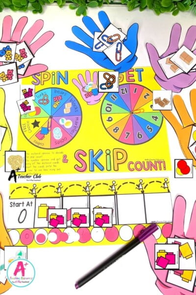 Skip Count By 3 Get & Count Game