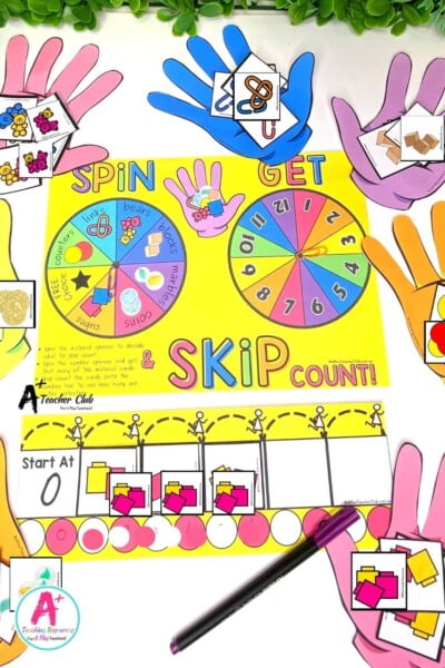 Skip Count By 5 Get & Count Game