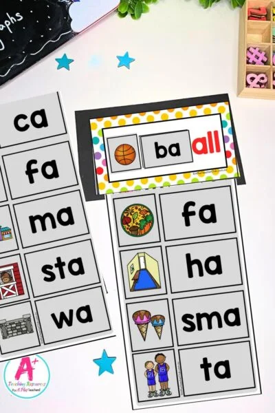 all Vowel Digraph Activities Strip Reader