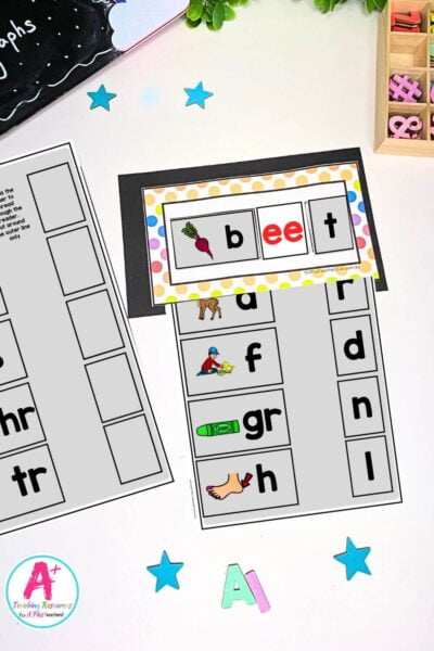 ee Vowel Digraph Activities Strip Reader