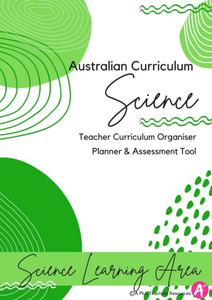 Science Organiser Curriculum Planning Tool ACV9 - Year 3