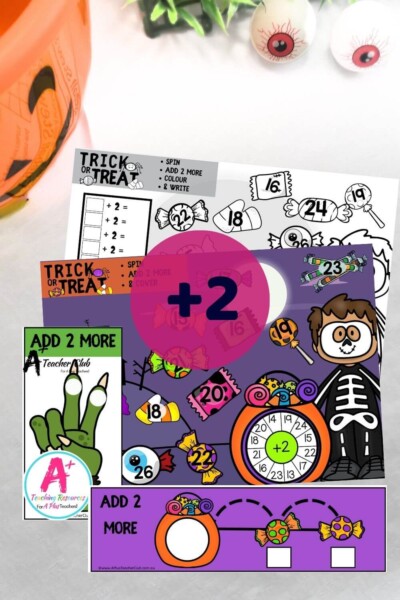 Halloween Trick or Treat Addition Games +2 More to 120
