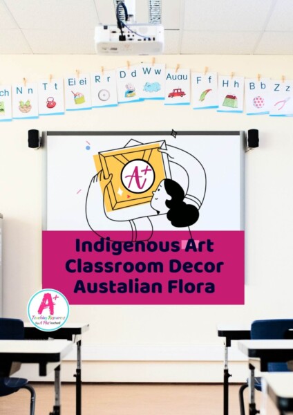 Australian Florals  - Indigenous Classroom Decor