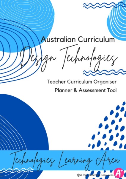 Design Technologies Organiser Curriculum Planning Tool ACV9 - Foundation