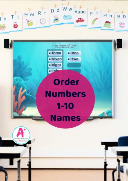 Number Sequence 1-10 Digital Maths Game