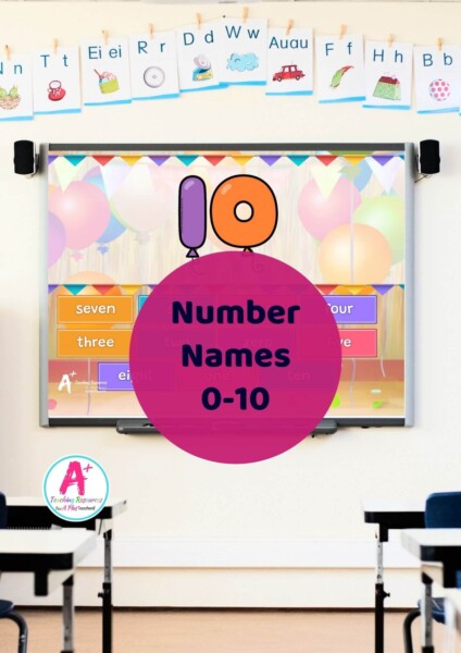 Number Recognition 0-10 Digital Maths Game