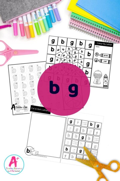 Letter Confusion Packets - b g