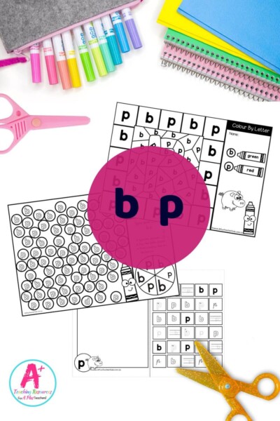 Letter Confusion Packets - b p