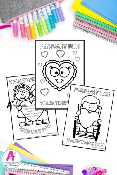Valentines Day Colouring Pages