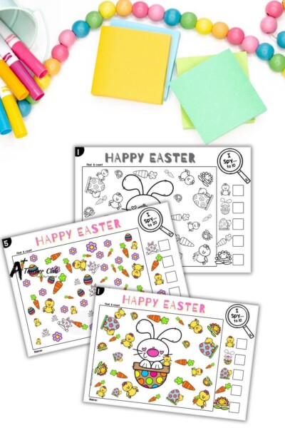Easter Maths I Spy & Count