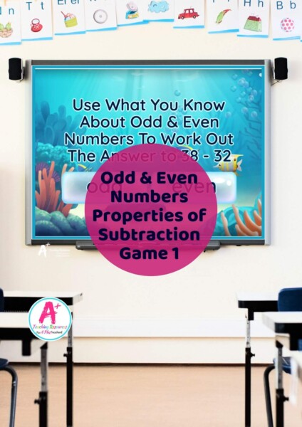 Odd and Even Number Games (subtraction)